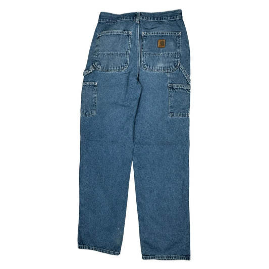 Carhartt Carpenter Jeans - 30W 34L Blue Cotton