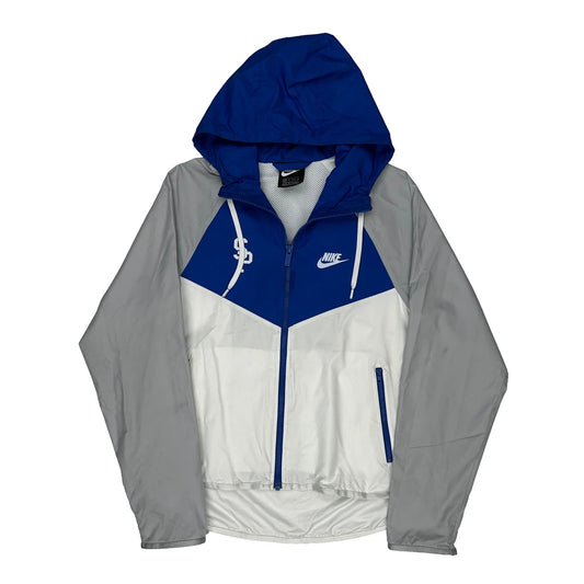 Nike Windbreaker - XS Blue Polyester