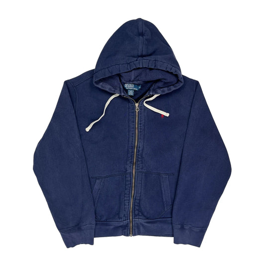 Polo By Ralph Lauren Hoodie - XL Blue Cotton Blend