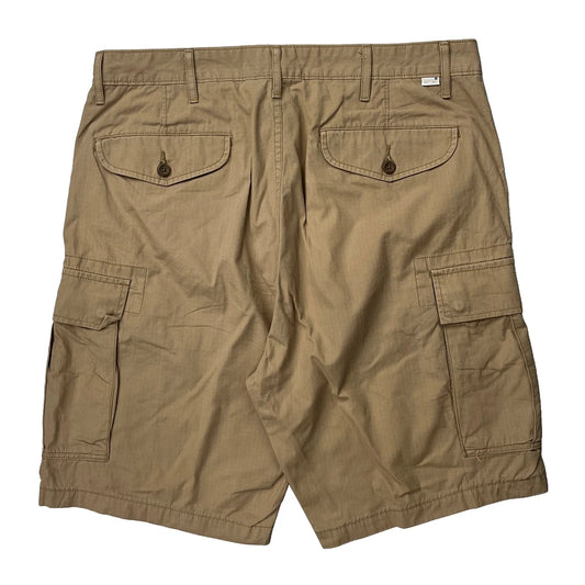 Old Navy Cargo Shorts - 36W 10L Beige Cotton