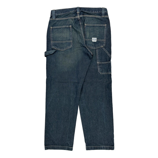 Signature By Levis Carpenter Jeans - 34W 32L Dark Wash Denim