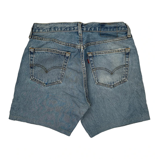 Levis Denim Shorts - 30W 9L Light Wash Denim