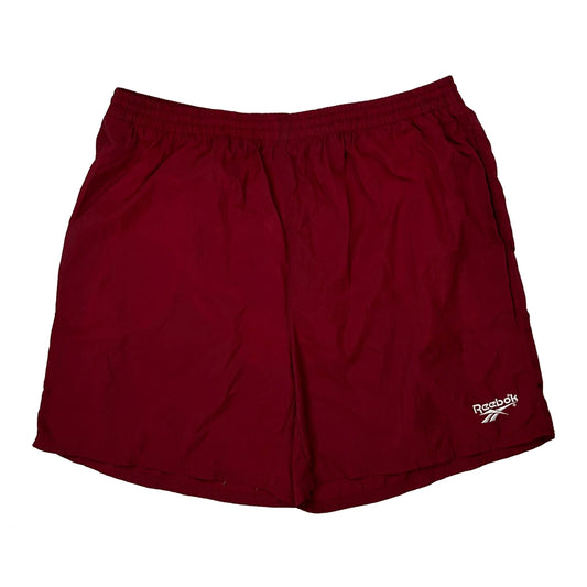Reebok Sport Shorts - XL Red Nylon