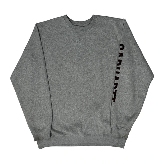 Carhartt Sweatshirt - XL Grey Cotton Blend