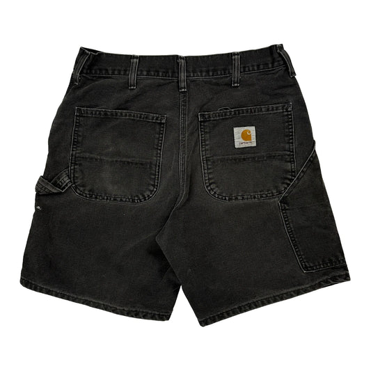 Vintage Carhartt Carpenter Shorts - 30W 8L Black Cotton