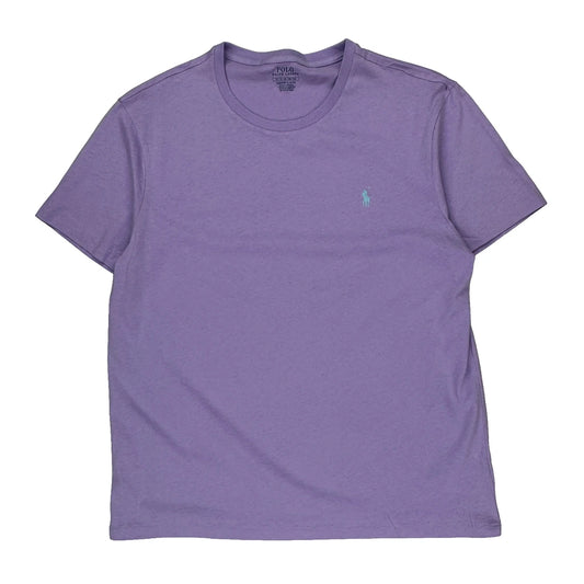 Polo By Ralph Lauren T-Shirt - XL Purple Cotton