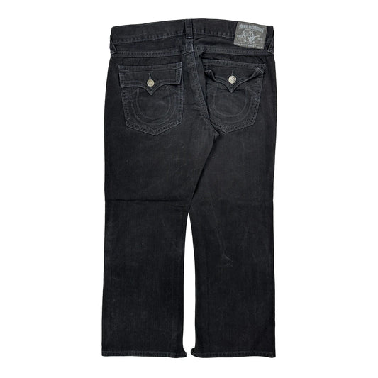 Vintage Made In USA True Religion Ricky Super T Jeans - 38W 31L Black Cotton