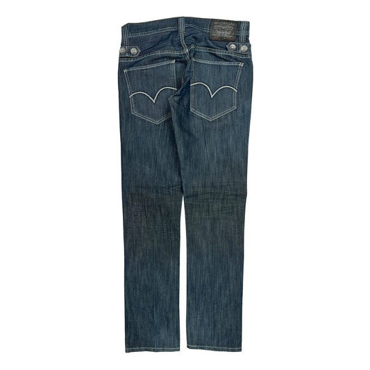 511 Levis Skinny Jeans - 36W 32L Blue Cotton