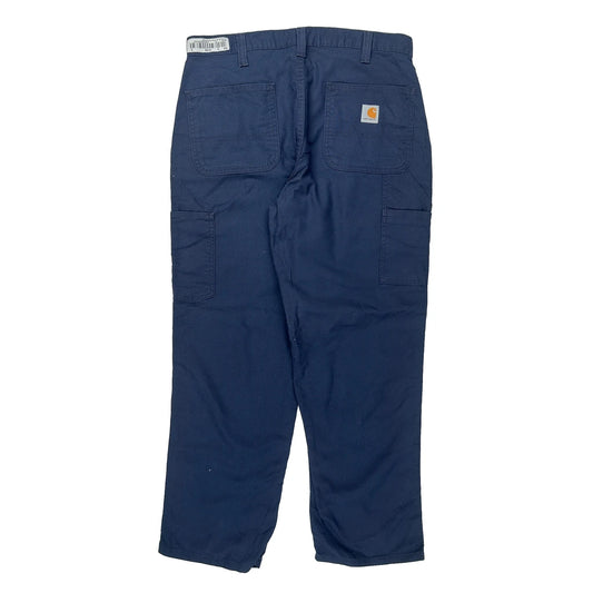 Carhartt Trousers - 34W 30L Navy Cotton