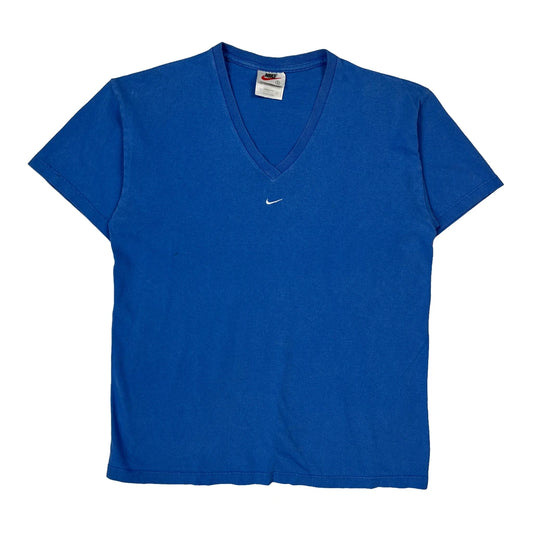 Nike T-Shirt - Small Blue Cotton