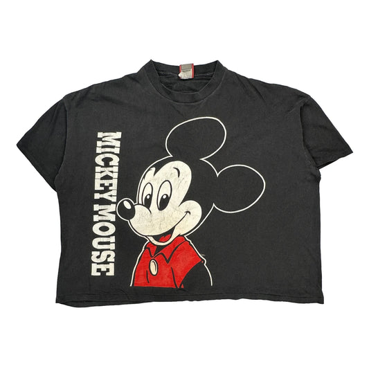 Disney Cartoon T-Shirt - 3XL Red Cotton