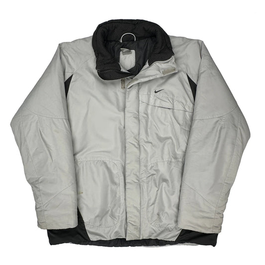 Nike Jacket - XL Grey Polyester