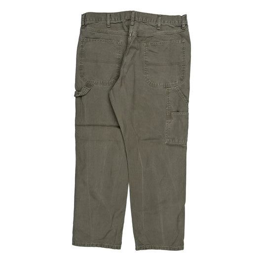 Unbranded Carpenter Trousers - 36W 30L Grey Cotton