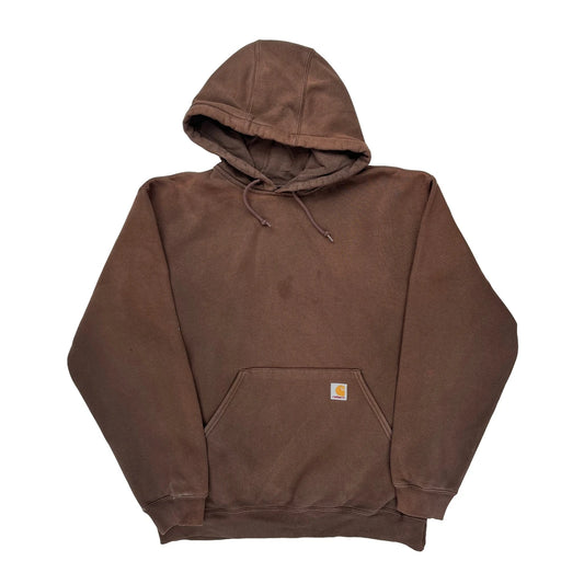 Carhartt Hoodie - XL Brown Cotton Blend