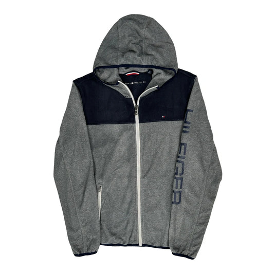 Tommy Hilfiger Spellout Fleece - Medium Grey Cotton Blend
