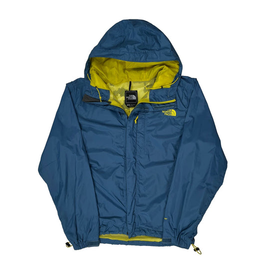 Vintage The North Face Waterproof Jacket - Small Blue Nylon