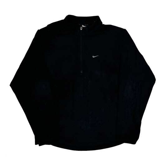 Vintage Nike Fleece - XL Black Polyester