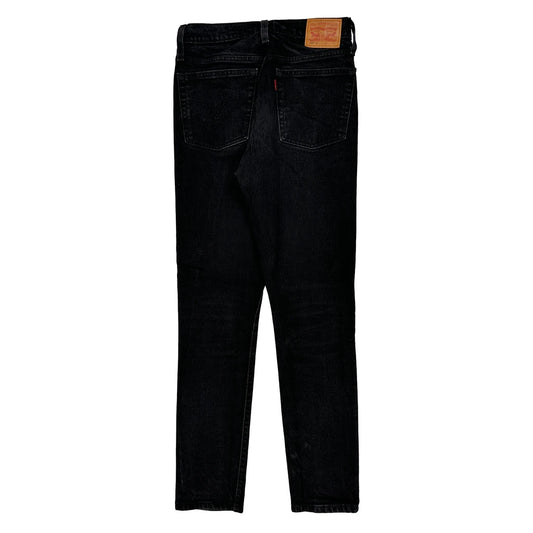 501 Levis Jeans - 26W 28L Black Cotton