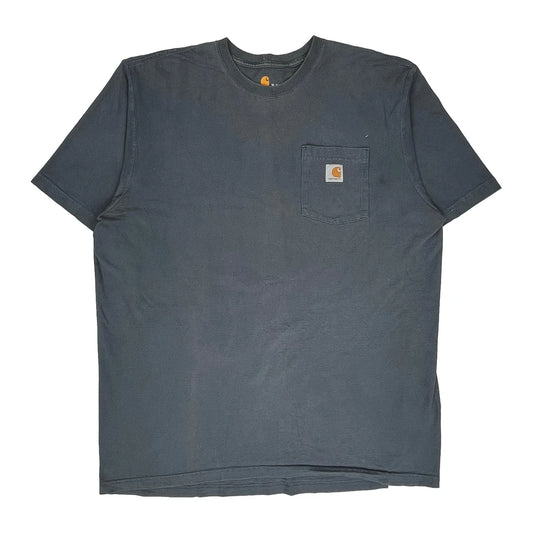Carhartt Tall T-Shirt - XL Grey Cotton