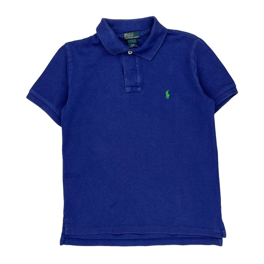 Age 8 Polo By Ralph Lauren Polo Shirt - Small Blue Cotton