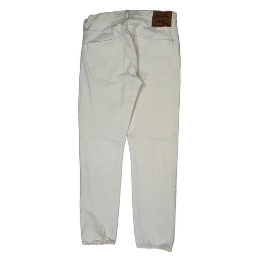 Levis Jeans - 32W 30L White Cotton