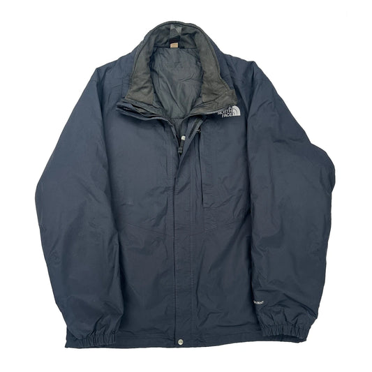 The North Face Windbreaker - XL Navy Polyester
