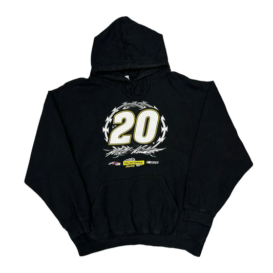 Number 20 Dodger Nascar Hoodie - XL Black Cotton