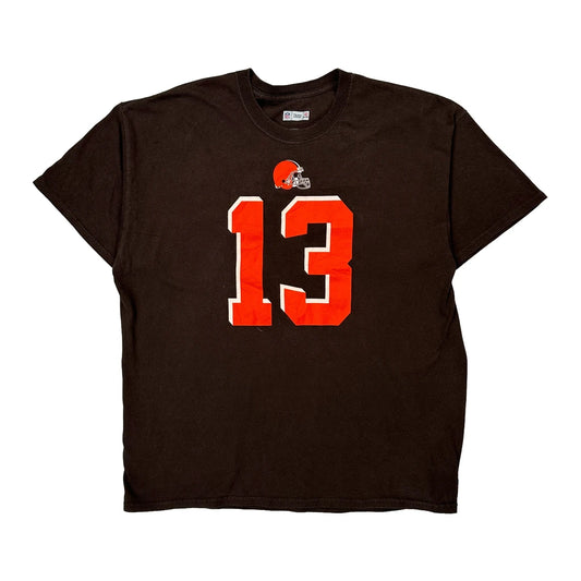 Cleveland Browns Nfl T-Shirt - XL Brown Cotton