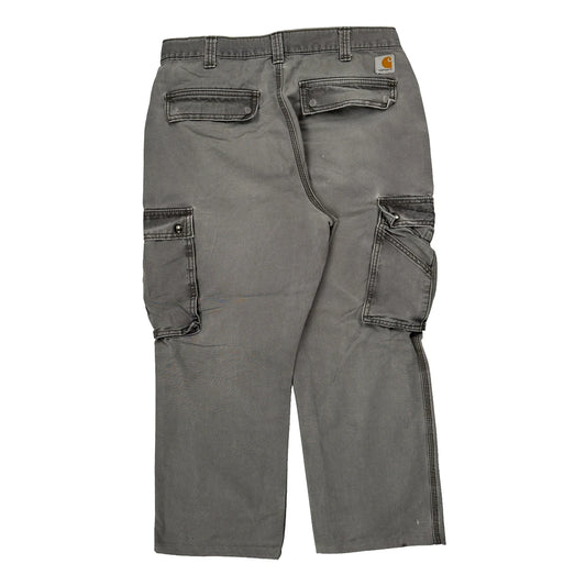 Carhartt Cargo Trousers - 32W 27L Grey Cotton