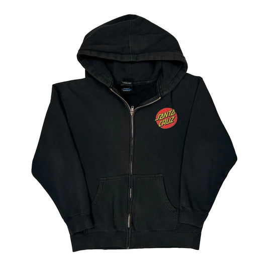 Skateboarding Santa Cruz Hoodie - Large Black Polyester