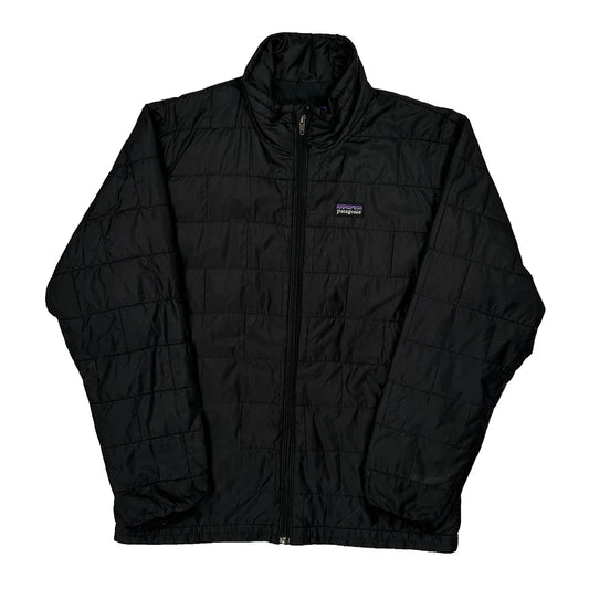 Vintage Age 10 Patagonia Puffer - Medium Black Polyester