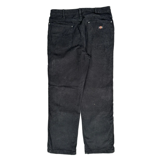 Dickies Carpenter Pants - 33W 31L Black Cotton