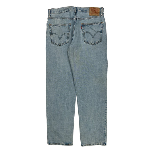 Levis 550 Jeans - 34W 32L Light Wash Cotton