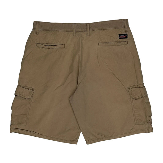 Columbia Cargo Shorts - 34W 10L Beige Cotton Blend