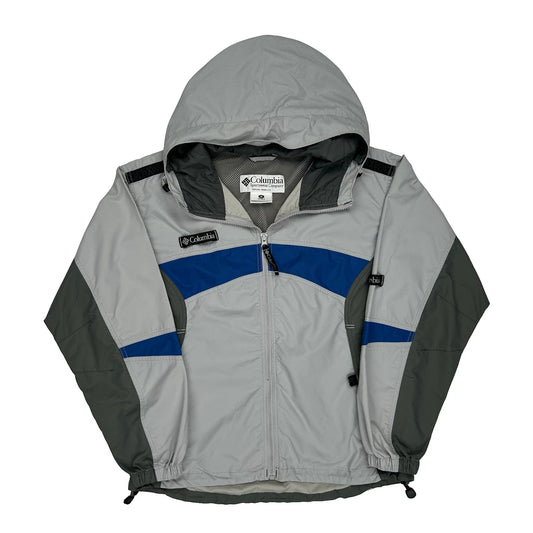 Columbia Windbreaker - Medium Grey Polyester