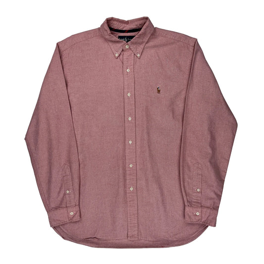 Ralph Lauren Shirt - Large Red Cotton
