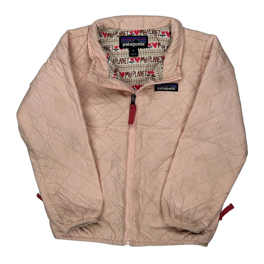 Age 4 Patagonia Jacket - XS Pink Polyester