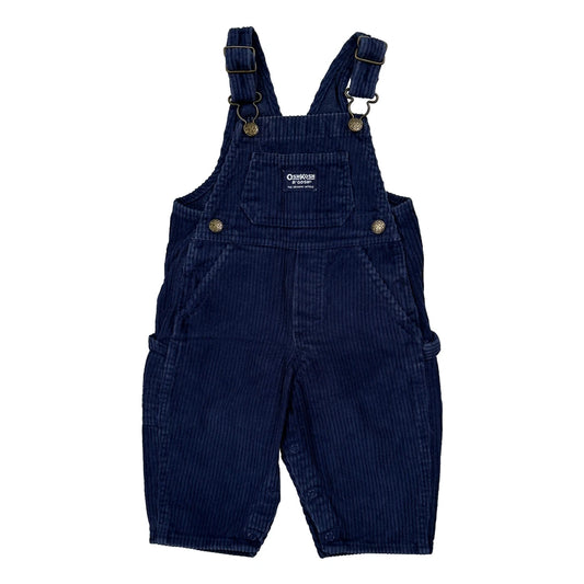Age 12 Mos Oshkosh Dungarees - 2XS Blue Cotton