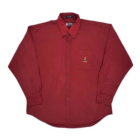 Vintage Chaps Ralph Lauren Shirt - XL Red Cotton