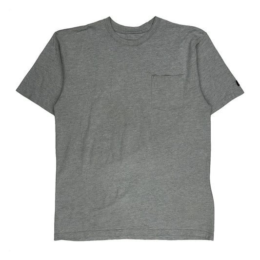 Dickies Tall T-Shirt - XL Grey Cotton Blend