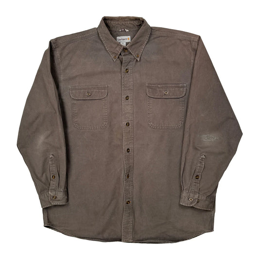 Carhartt Shirt - XL Grey Cotton