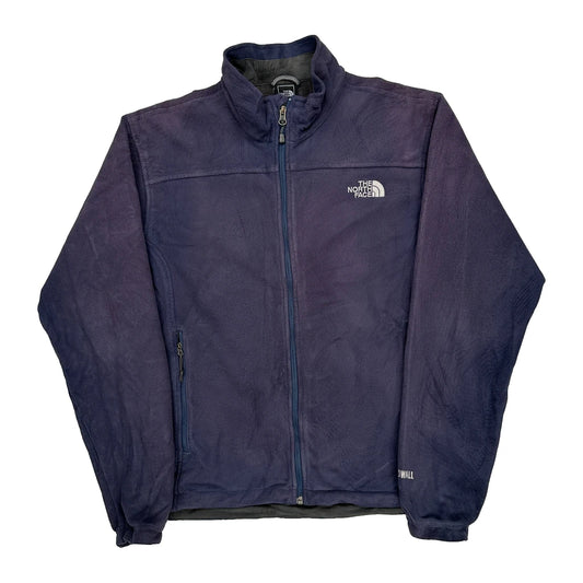 The North Face Fleece Jacket - Medium Blue Polyester