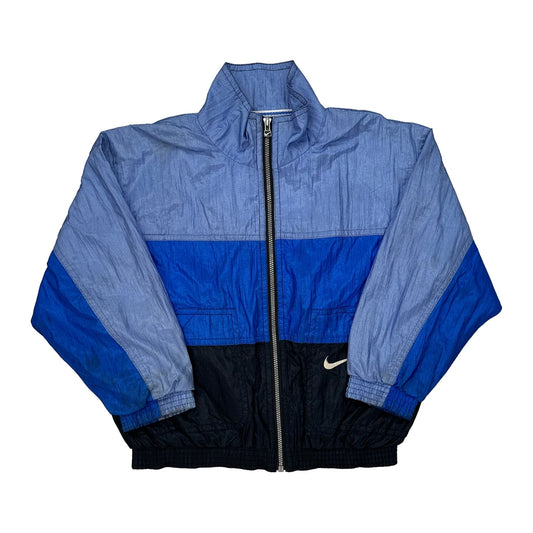 Age 5-6 Nike Windbreaker - Small Blue Cotton
