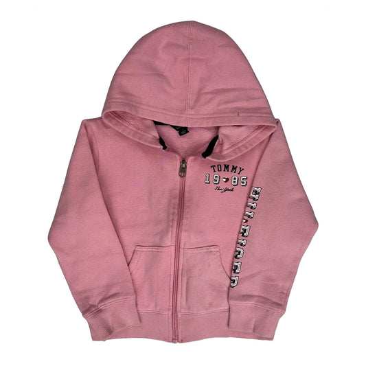 Age 6 Tommy Hilfiger Hoodie - Small Pink Cotton Blend