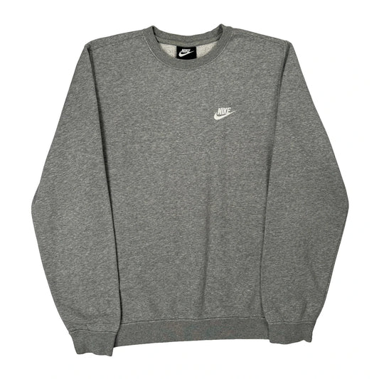 Nike Sweatshirt - Small Gray Cotton