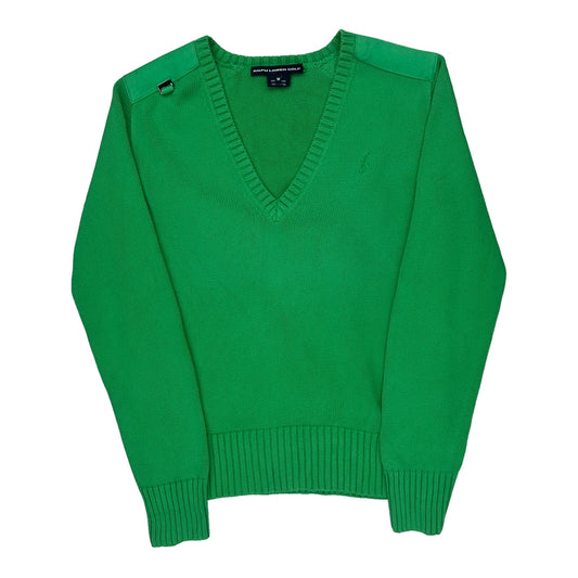 Ralph Lauren Jumper - Medium Green Cotton