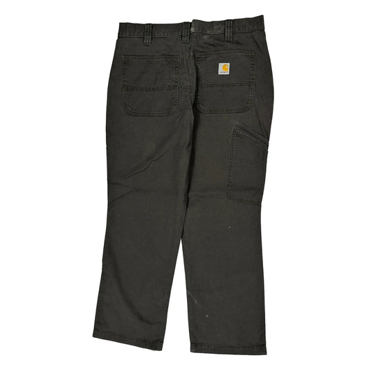 Carhartt Carpenter Trousers - 34W 30L Black Cotton Blend