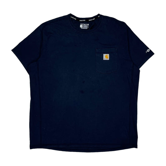 Vintage Carhartt T-Shirt - XL Navy Cotton