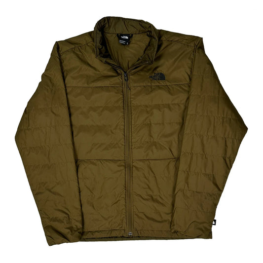 The North Face Puffer - XL Khaki Nylon