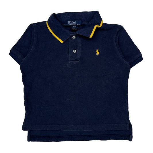Age 2 Polo By Ralph Lauren Polo Shirt - XS Navy Cotton